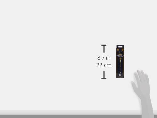 Helix - Oxford 2B Grade Graphite Pencils with Eraser Tip (Pack of 12)