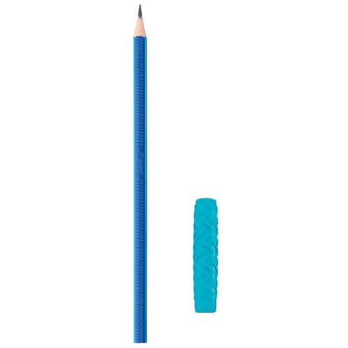 Maped Kidy Learn Concentration 4-Piece School Set - Ruler, Pencil Sharpener, Eraser, Graphite Pencil