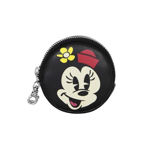 Karactermania Minnie Mouse Round Coin Purse with Zip Closure (06756)