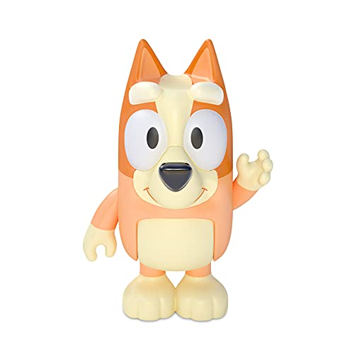 Bluey Family 4-Pack Figurines - Poseable Characters for Imaginative Play