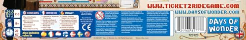 Days of Wonder Ticket to Ride United Kingdom & Pennsylvania Expansion