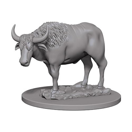 Pathfinder Deep Cuts Unpainted Miniatures - Oxen (WK73099)