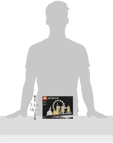 LEGO Architecture Skyline London 21034 - Big Ben, Tower Bridge, London Eye Building Set