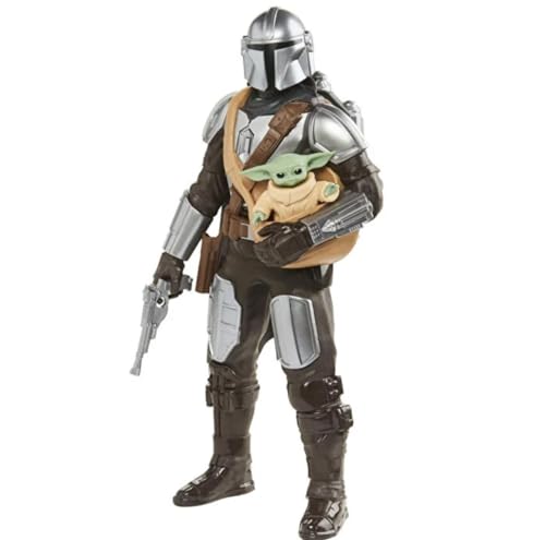 STAR WARS Galactic Action Mandalorian and Grogu - Interactive 30cm Figure with 15 Sounds (Ages 4+)