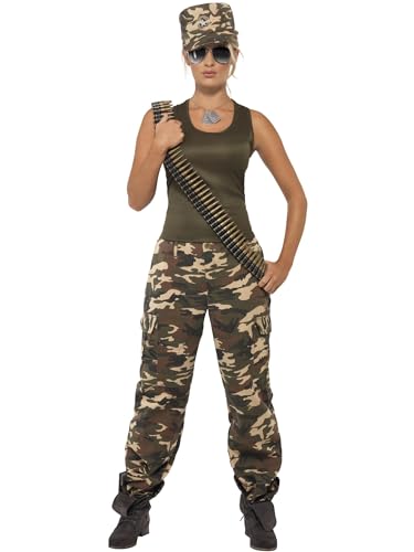 Smiffys Military Camo Costume - Size 12-14 (35457XS)