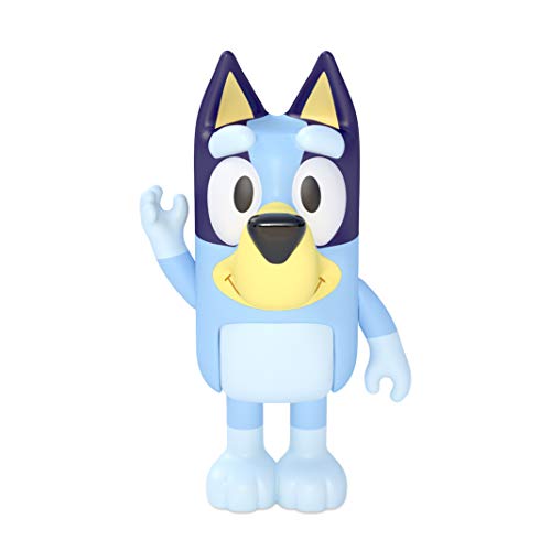 Bluey Family 4-Pack Figurines - Poseable Characters for Imaginative Play