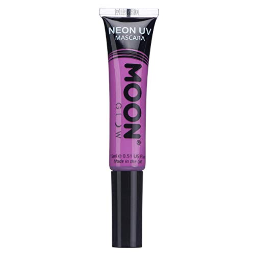 Moon Glow Neon UV Mascara 15 ml Violet brille de mille feux sous un éclairage UV !