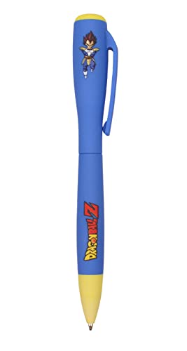 DRAGON BALL Vegeta Projector Pen - Official Dragon Ball Merchandise, Multi-Colored Ballpoint Pen with Vegeta Design