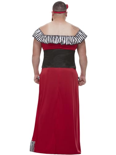 Smiffys Bearded Lady Costume - One Size Fits Most Adult Men (50806M)