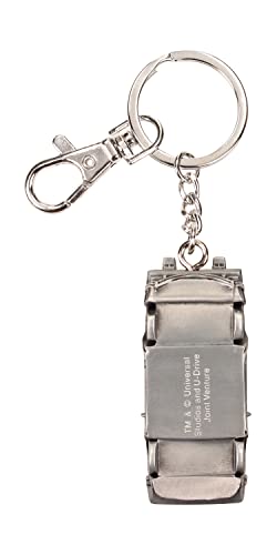 SD Toys SDTUNI20109 Back To The Future DeLorean Metal Keychain