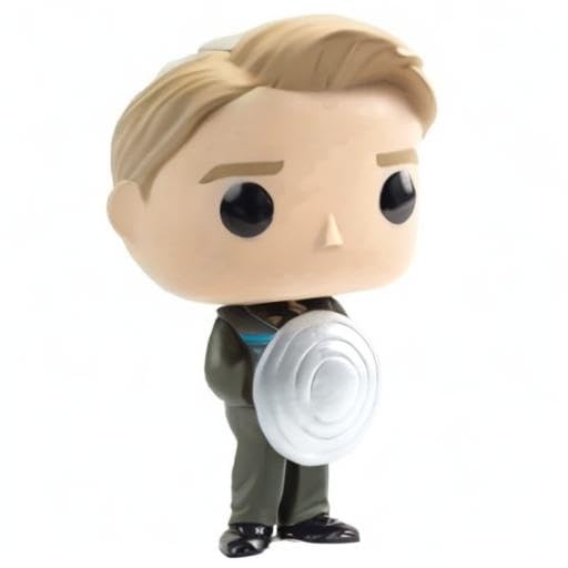 Funko Pop! Marvel - Captain America with Prototype Shield Vinyl Figure (Standard)