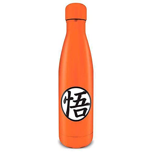 Dragon Ball Z - Goku Kanji Metal Drinks Bottle, Multi-Coloured, 550ml (MDB25699)