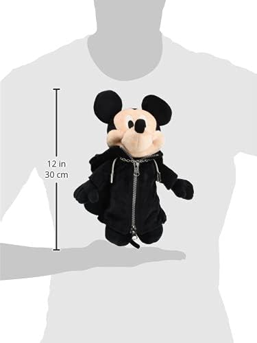 King Mickey Mouse Plush - Kingdom Hearts Collectible for Ages 14+