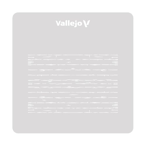 Vallejo Scale Model Stencils - 1:35 Wood Texture No. 1 Stencil Set (VALST-TX006)