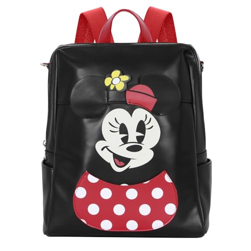 Disney Minnie Mouse Casual Backpack (28 x 33 cm, 10 L Capacity)