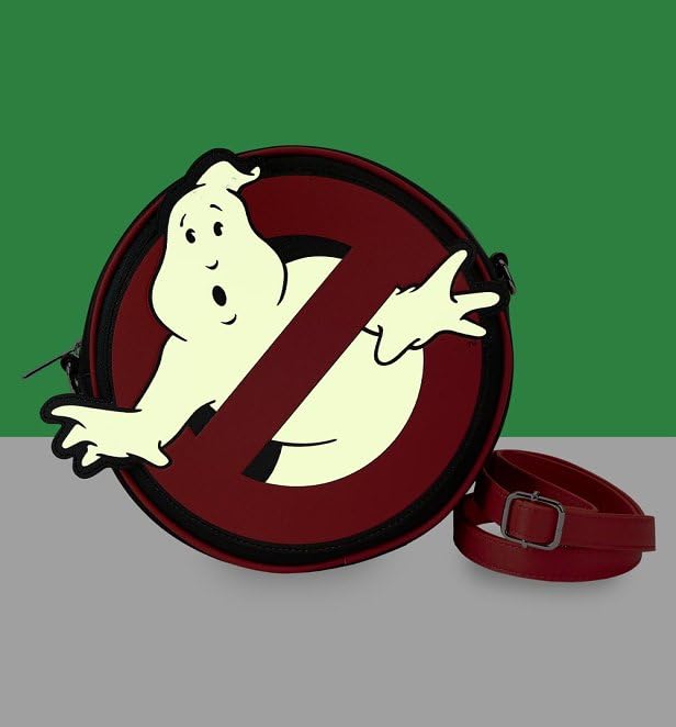 Loungefly Ghostbusters No Ghost Logo Glow Crossbody Bag (LOUGBTB0004)