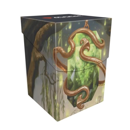 Ultra Pro - Modern Horizons 3 Emerald Medallion 100+ Deck Box for Magic: The Gathering