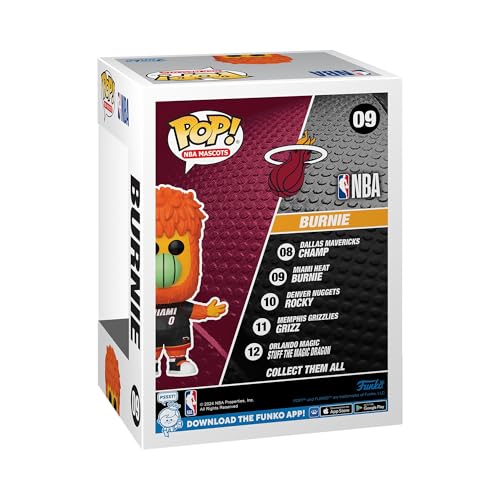 Funko Pop! NBA Mascots - Burnie the Fireball Vinyl Figure (52169)