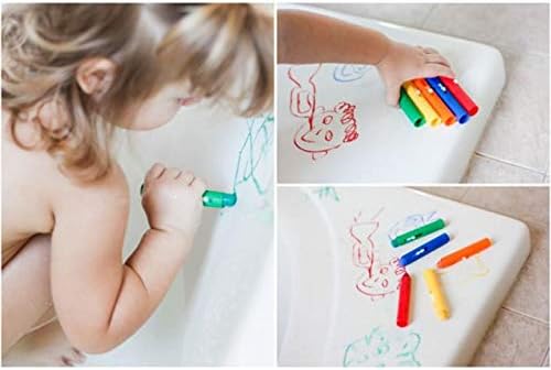 Munchkin Bath Time Toy Crayons - 5-Pack for Creative Bathtime Play