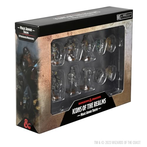 WizKids D&D Icons of The Realms Magic Armor Tokens (96186)
