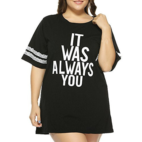 Print Women's T-Shirt - Black (S-XXL)