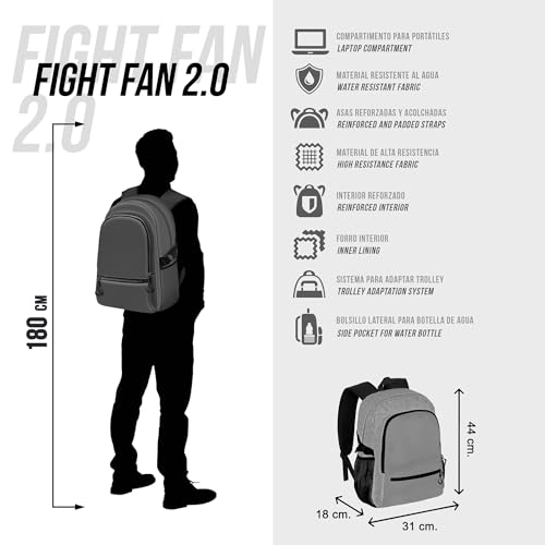 Marvel Spiderman Blackspider-FAN Fight Backpack 2.0 (05440)