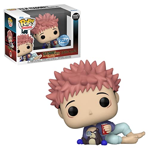 Funko Pop! Animation Jujutsu Kaisen - Itadori Yuji w/ Tsukamoto Doll Vinyl Figure