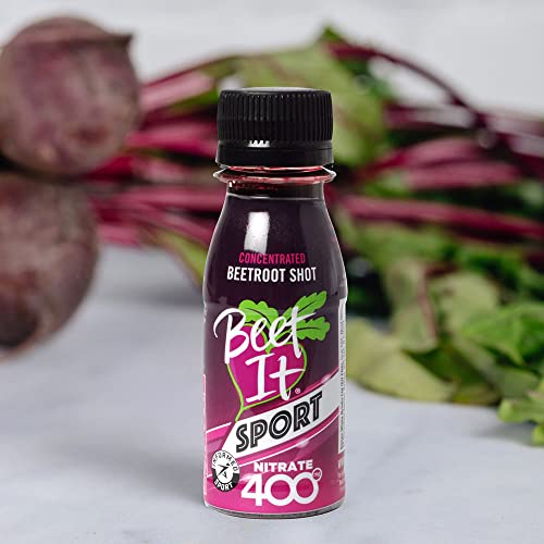 Beet It Sport Nitrate 400 - High Nitrate shots - Concentrated Beetroot Juice (15 x 70ml) Boost Nitric Oxide and Athletic Endurance Performance