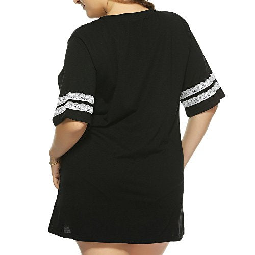 Print Women's T-Shirt - Black (S-XXL)