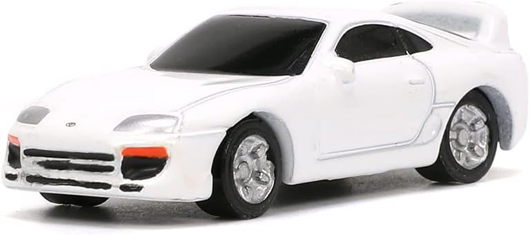 Jada Toys Nano Hollywood Rides Fast & Furious Wave 4 - Lykan Hypersport, Dodge Ice Charger, Toyota Supra White Die-Cast Vehicles (253201004)