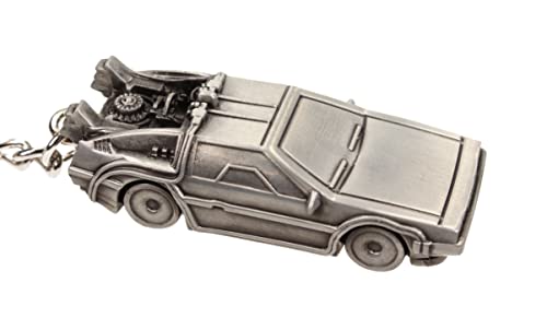 SD Toys SDTUNI20109 Back To The Future DeLorean Metal Keychain