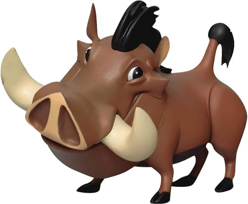 Beast Kingdom MEA-010 Pumbaa Collectible Figure - Disney Mini Egg Attack Series, 8 cm Tall