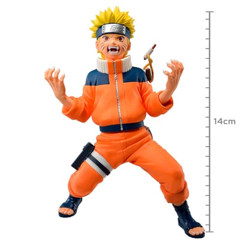 BanPresto Naruto Vibration Stars Uzumaki Naruto II Statue (Model Number: Not Specified)