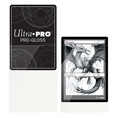 Ultra Pro SLEEVES Clear Solid 100 Card Game Sleeves (82689)