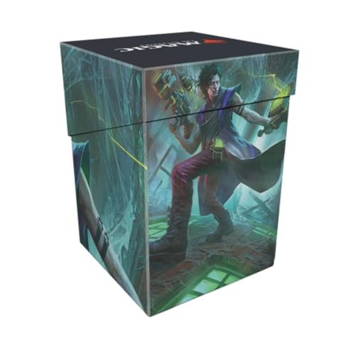 Ultra Pro Magic: The Gathering Trading Cards - Duskmourn 100+ Deck Box Commander Winter, Cynical Opportunist (240822)