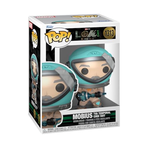 Funko Pop! Marvel Loki Season 2 - Mobius (TVA Temporal Core Suit) Vinyl Figure (72170)