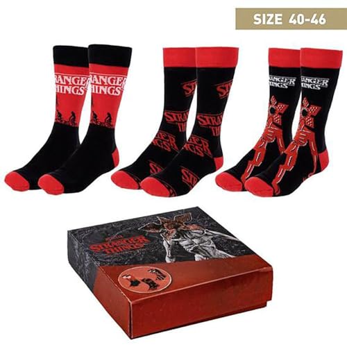 Cerda Stranger Things 3-Pack Socks Accessories (218237)