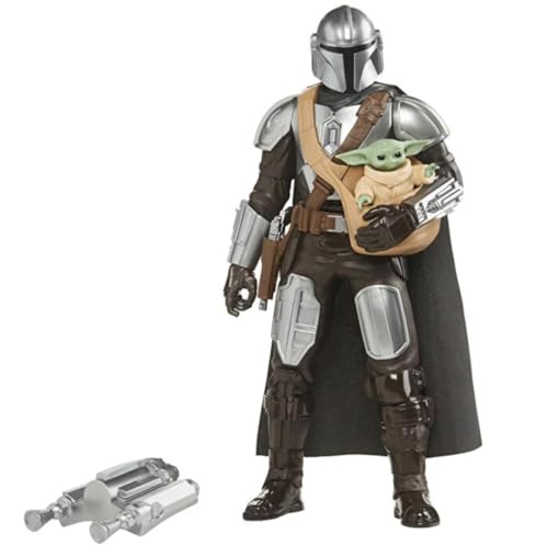 STAR WARS Galactic Action Mandalorian and Grogu - Interactive 30cm Figure with 15 Sounds (Ages 4+)