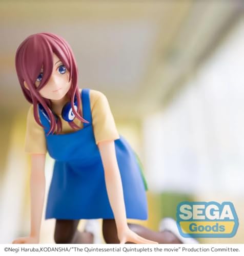 SEGA The Quintessential Quintuplets The Movie Miku Nakano SPM Statue (SG50942)