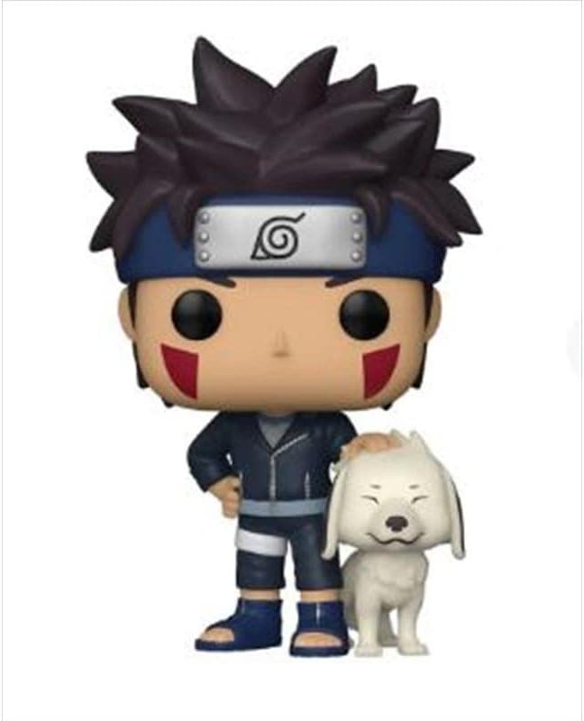 Funko Pop! Animation Naruto - Kiba Inuzuka with Akamaru Vinyl Figure (49804)