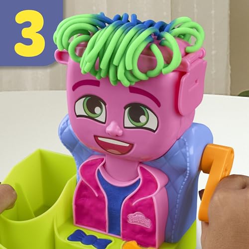 Play-Doh Hair Stylin' Salon Playset - Pretend Play & Creative Styling for Ages 3+