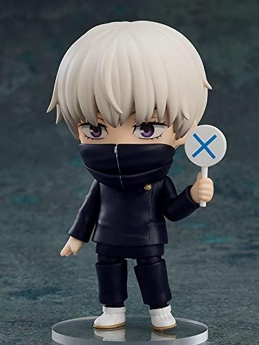 Good Smile Jujutsu Kaisen Toge Inumaki Nendoroid Action Figure - Multicolor Collectible Anime Figure with Interchangeable Parts