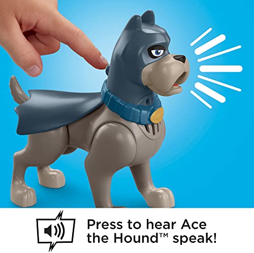 Fisher-Price DC League of Super-Pets Talking Ace Figure - Interactive Movie Action Figure for Ages 3+