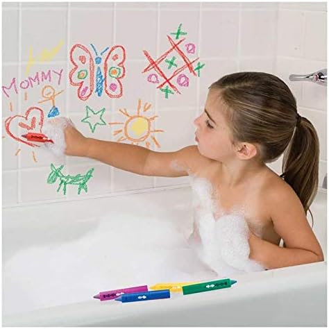Munchkin Bath Time Toy Crayons - 5-Pack for Creative Bathtime Play