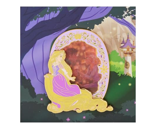 Loungefly Disney Princess - Rapunzel Lenticular 3 Inch Collector Box Pin (No Model Number Provided)