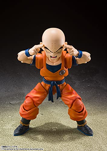 Tamashi Nations - DragonBall Z - Krillin Earth's Strongest Man Action Figure - Collectible 12cm Figuarts (171636)