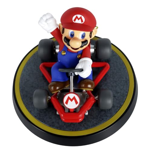 First4Figures Mario Kart Mario PVC Figurine Statuette (MARIO KART - Mario - Statuette Standard)