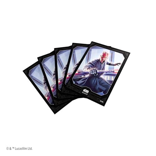 Gamegenic Star Wars: Unlimited Premium Art Sleeves Set 5 - Darth Maul (66mm x 92mm)