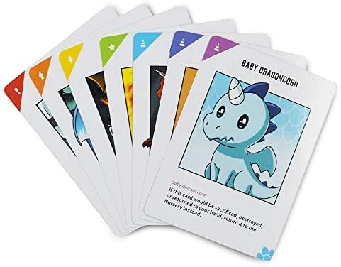 TeeTurtle | Unstable Unicorns Dragons Expansion Pack | Card Game | Ages 14+ | 2-
