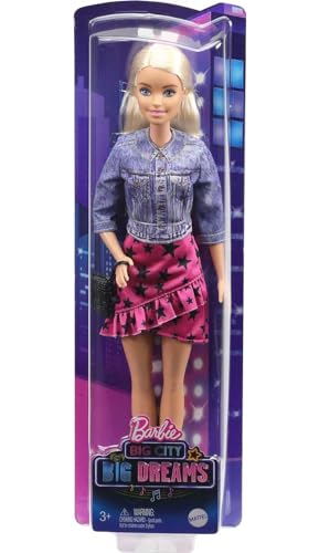 Barbie Big City, Big Dreams Poupée Barbie &quot;Malibu&quot; Roberts (blonde, 11,5 pouces)